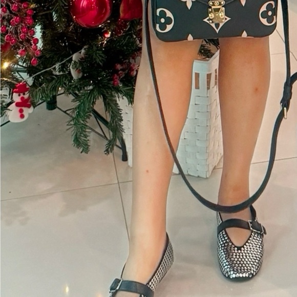 Schutz EIZA STUDS BALLET FLAT size 9 - Picture 3 of 4